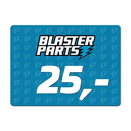 Blasterparts Geschenkgutschein 25,- € 1 Blasterparts Geschenkgutschein 25,- €