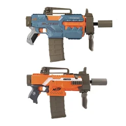 Blasterparts - SMG-Kit 2: Silencer Gun, Olive -Dartwaffen Geschäft blasterparts smg kit 2 silencer gun olive 560805 5