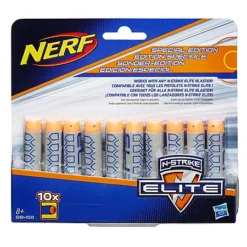 NERF - N-Strike Elite Deko 10er Dart Nachfüllpack Grau