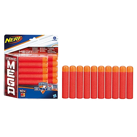 NERF - N-Strike Elite Mega Series Mega Darts 10er Pack 1 NERF - N-Strike Elite Mega Series Mega Darts 10er Pack