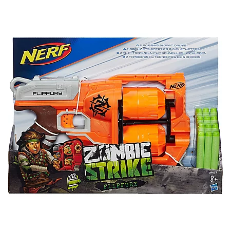 NERF - N-Strike Elite Zombie Strike FlipFury 2 NERF - N-Strike Elite Zombie Strike FlipFury – Bild 2