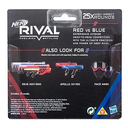 NERF - Rival 25 Kugeln Nachfüllpack 3 NERF - Rival 25 Kugeln Nachfüllpack – Bild 3