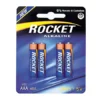 Rocket - Alkaline AAA Batterie, 4er Pack 1,5V (LR3)