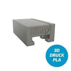 Blasterparts - Nerf Tactical-Rail Adapter - Glatt (schwarz)