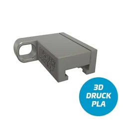 Blasterparts - Nerf Tactical-Rail Clip-Adapter (schwarz)