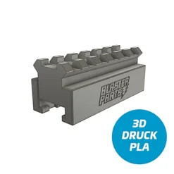 Blasterparts - Rail Adapter Nerf Zu Picatinny V2 - 6,5 Cm