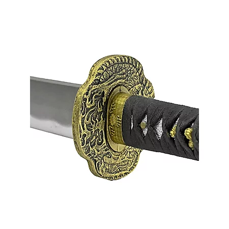 Wakizashi - Musashi Mit Stichblatt Drache Polsterwaffe 2 Wakizashi - Musashi Mit Stichblatt Drache Polsterwaffe – Bild 2