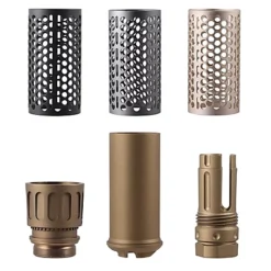 Worker - Flashhider Set Bronzefarben Mit Einsätzen In Schwarz, Silber Und Grau.