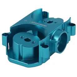 Worker - Flywheelcage Aus Aluminium Passend Für Nerf Styfe Und Worker Swordfish Und Dominator (Blau)