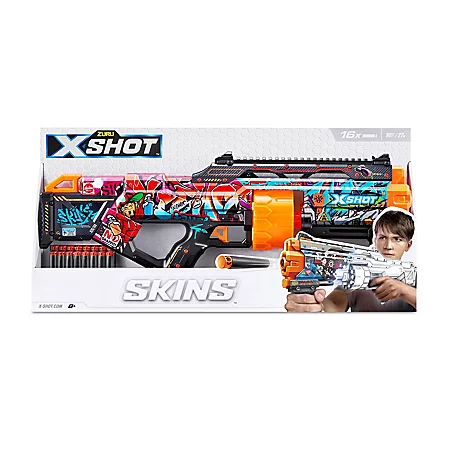 X-Shot Skins Last Stand - Graffiti - Dartblaster 3 X-Shot Skins Last Stand - Graffiti - Dartblaster – Bild 3